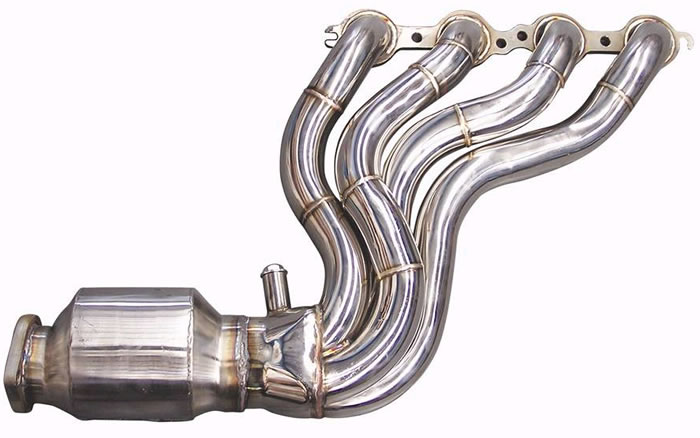Boloromo YFX-0040 Twin Exhaust Performance Double Car Sport Muffler Trim Tail Universal End Pipe Stainless Steel Chrome 